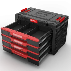 Skrzynka z szufladami Qbrick System PRIME DRAWER 4 TOOLBOX BASIC