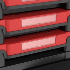 Skrzynka z szufladami Qbrick System PRIME DRAWER 4 TOOLBOX BASIC