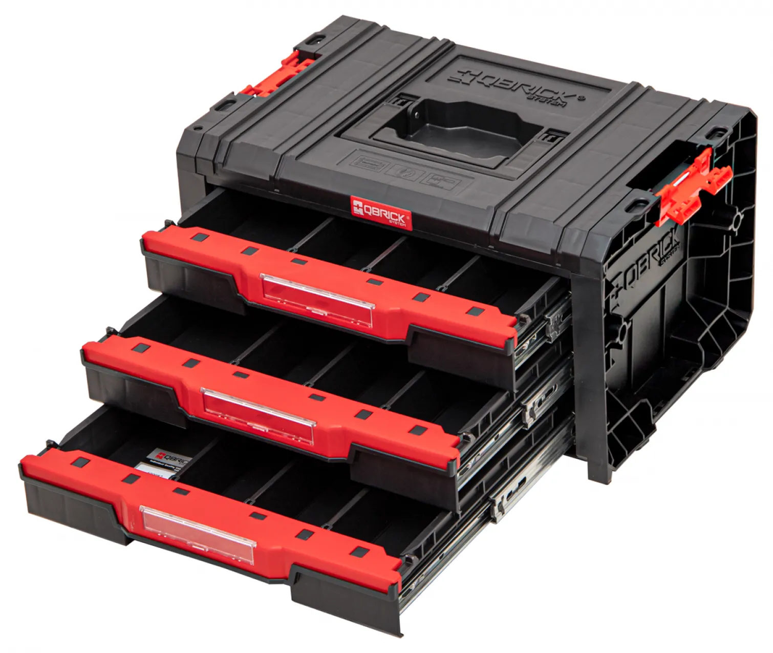 Skrzynka z szufladami Qbrick System PRO 2.0 DRAWER 3 TOOLBOX BASIC