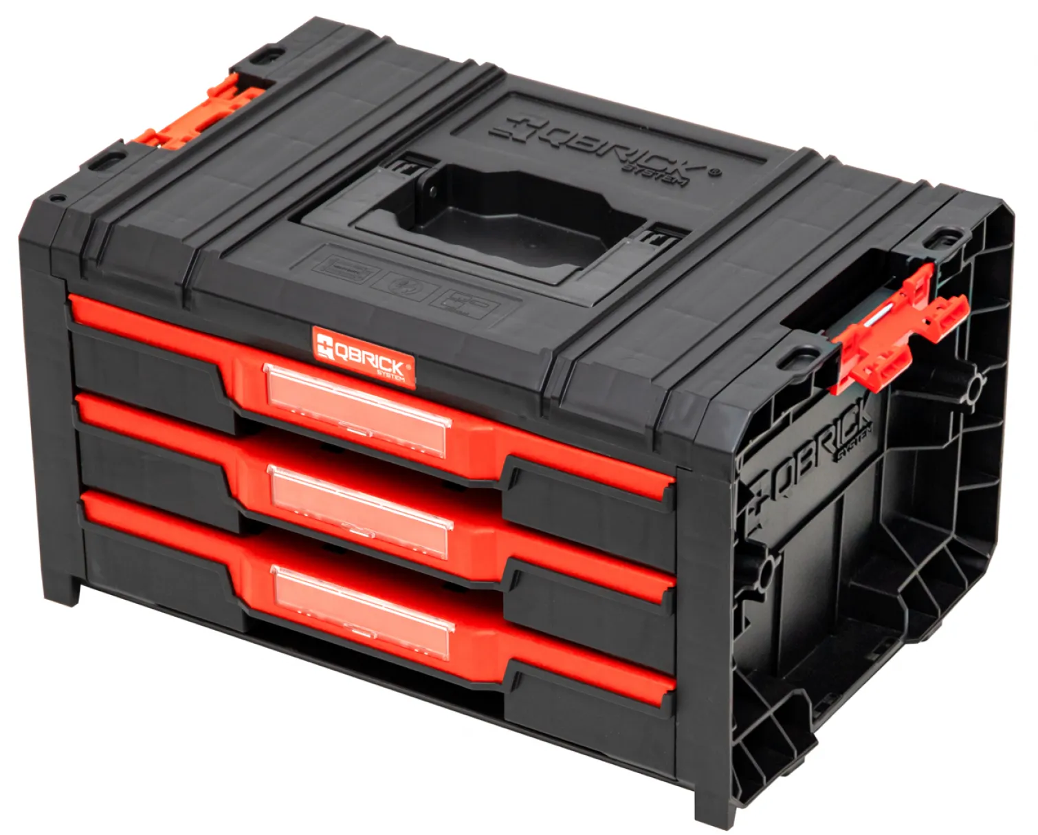 Skrzynka z szufladami Qbrick System PRO 2.0 DRAWER 3 TOOLBOX BASIC