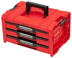 Skrzynka z szufladami Qbrick System PRO 2.0 DRAWER 3 TOOLBOX EXPERT RED Ultra HD Custom