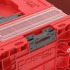 Skrzynka z szufladami Qbrick System PRO 2.0 DRAWER 2 TOOLBOX PROFI EXPERT RED Ultra HD Custom