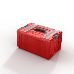 Skrzynka z szufladami Qbrick System PRO 2.0 DRAWER 2 TOOLBOX PROFI EXPERT RED Ultra HD Custom