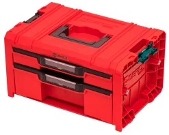 Skrzynka z szufladami Qbrick System PRO 2.0 DRAWER 2 TOOLBOX EXPERT RED Ultra HD Custom