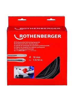 Spirala 10mm x 10m z głowicą maczugową Rothenberger 72422