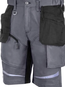 Spodenki krótkie szaro-czarne 3XL Lahti Pro L4071206