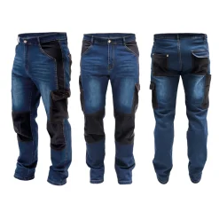 Spodnie jeans rozm.M, denim 280g/m2 Dedra BH45SP-M