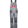 Spodnie ogrodniczki LD/54, szare, Comfort lin 190g/m2 Dedra BH3SO-LD