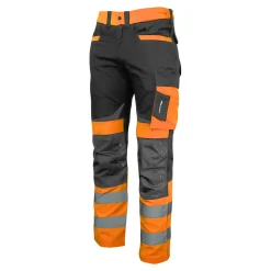 Spodnie ostrzegawcze czarno-pomarańczowe XL Lahti Pro L4051204