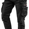 Spodnie robocze DENIM, czarne S Neo 81-233-S