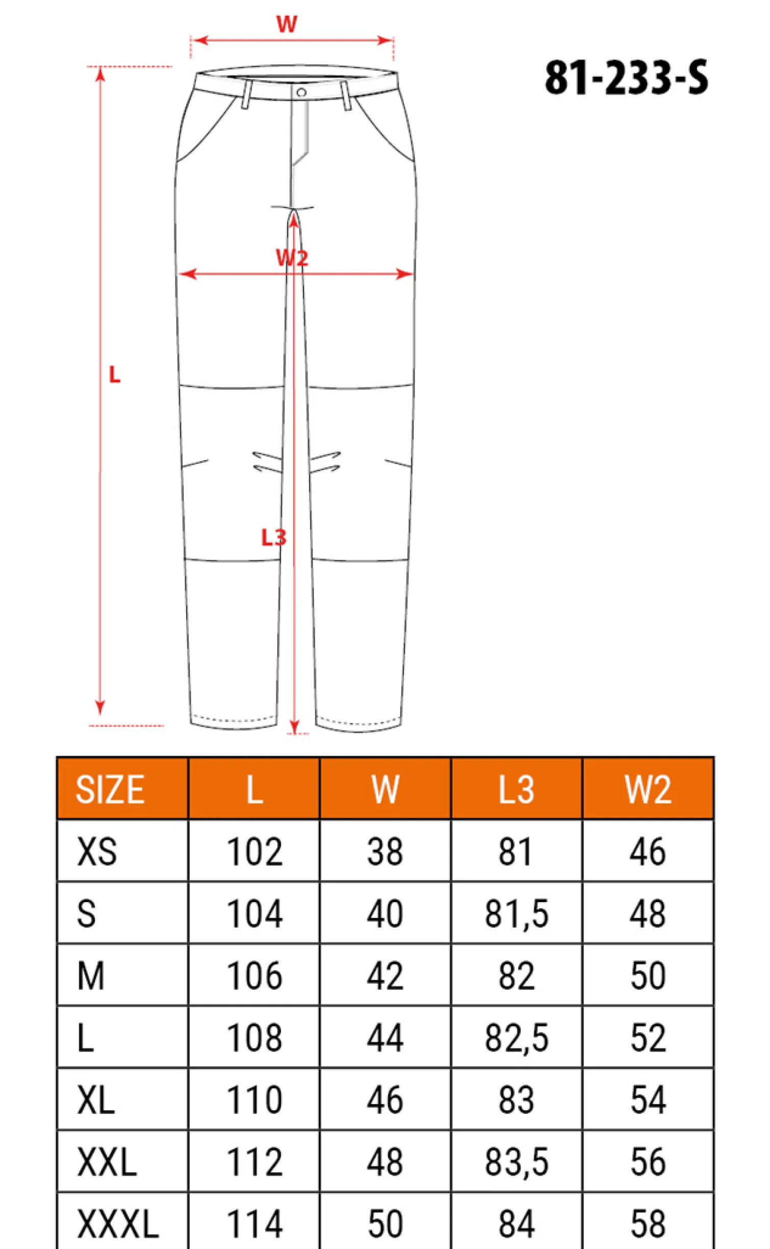 Spodnie robocze DENIM, czarne S Neo 81-233-S