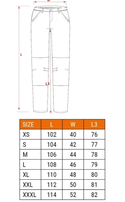 Spodnie robocze Neo 81-226