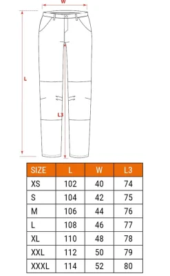 Spodnie robocze 4 Way Stretch Neo 81-231