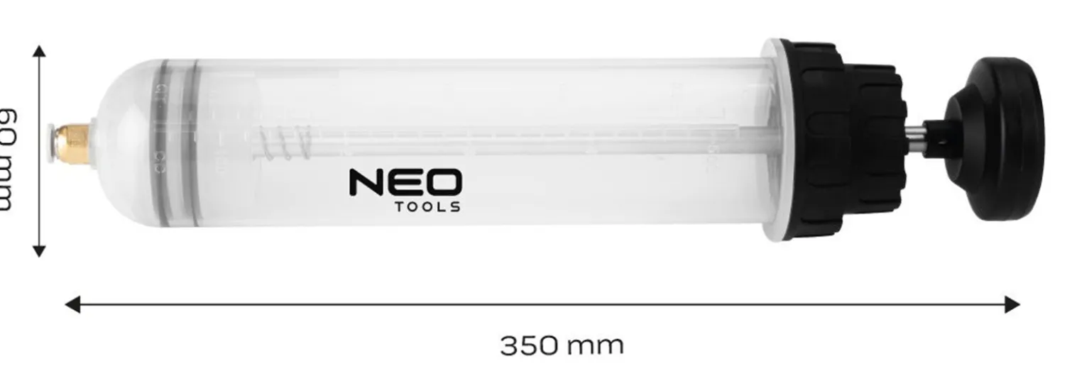 Strzykawka do płynów eksploatacyjnych 500 ml Neo 10-806