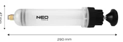 Strzykawka do płynów eksploatacyjnych 200 ml Neo 10-805