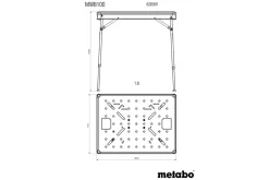 Stół warsztatowy Metabo 626991000