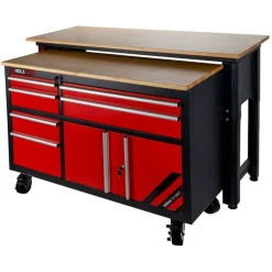 Stół warsztatowy oraz szafka narzędziowa, warsztatowa Holzmann WEWA1216SET