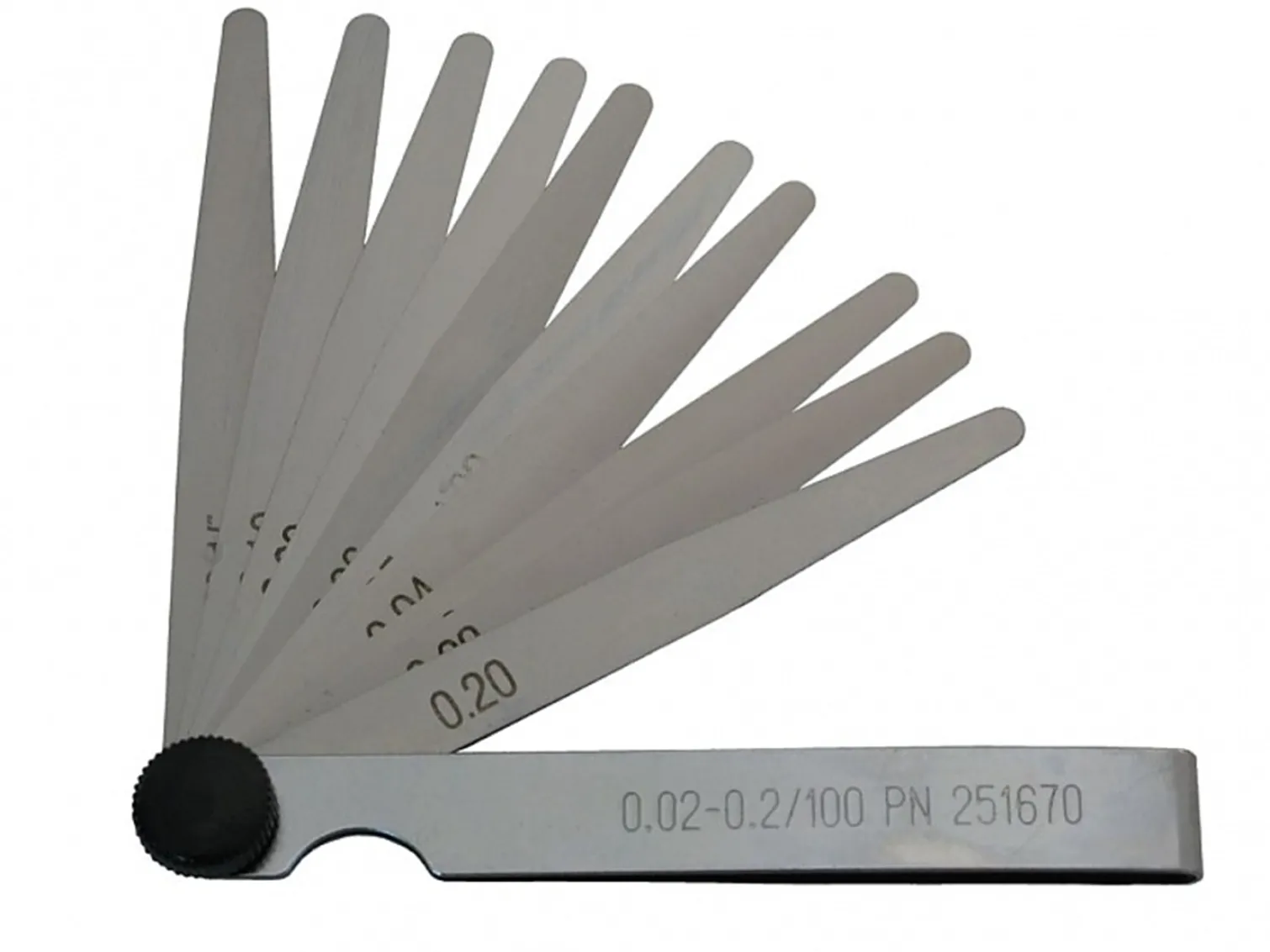 Szczelinomierz 200/0.05-1.0 Kmitex G340-060