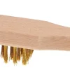 Szczotka do rdzy drut mosiężny 3 rzędy Schmith SSRM-03