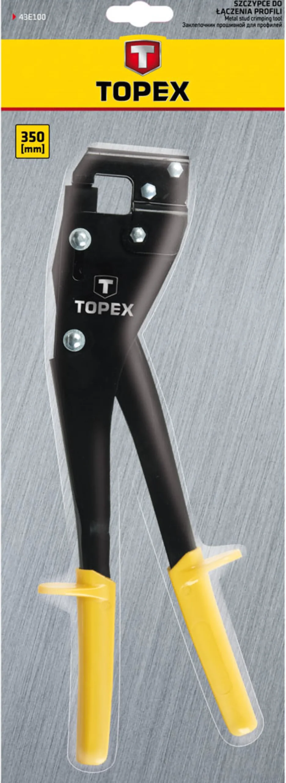 Szczypce do łączenia profili 350mm Topex 43E100