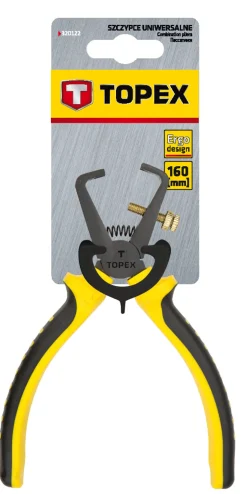 Szczypce do izolacji z regualacją 160mm Topex 32D407