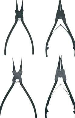 Szczypce do pierścieni osadczych 150mm Top Tools 32D302
