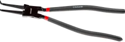 Szczypce do pierścieni seeger'a wewnętrzne wygięte 250mm Schmith SVS-WW-250