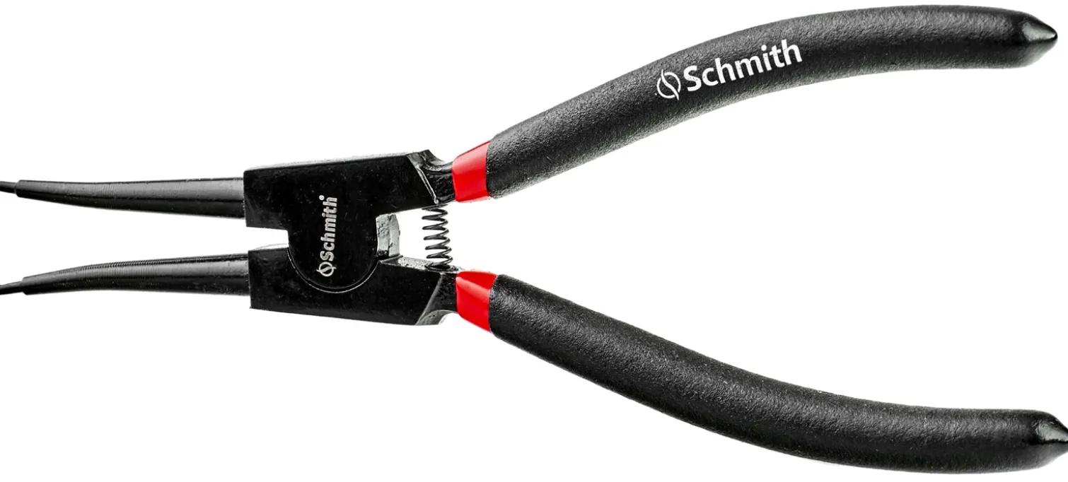 Szczypce do pierścieni seeger'a zewnętrzne proste 180mm Schmith SVS-ZP-180