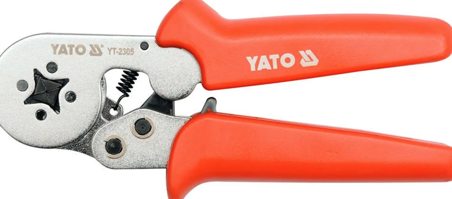 Szczypce do zaciskania konektorów Yato YT-2305