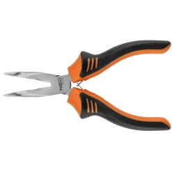 Szczypce wydłużone wygięte 160mm Neo 01-254