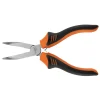 Szczypce wydłużone wygięte 180mm Neo 01-255