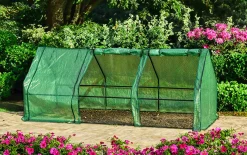 Szklarnia 240 x 90 x 90 cm, folia PE, metalowa konstrukcja Neo 15-912