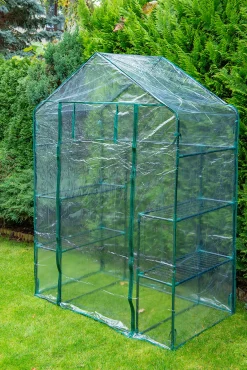 Szklarnia 143 x 73 x 195 cm, folia PVC, metalowa konstrukcja Neo 15-902