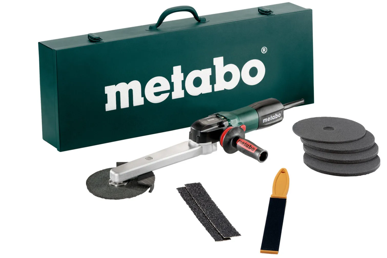 Szlifierka do spoin pachwinowych Metabo KNSE 9-150 Set