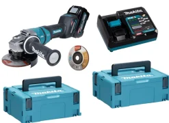 Szlifierka kątowa Makita XGT GA050GT101 1x5,0Ah 2xMAKPAC 2