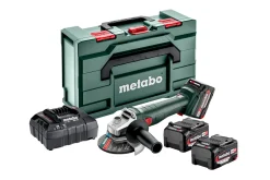 Szlifierka kątowa Metabo W 18 L 9-125 Quick 3x4.0Ah