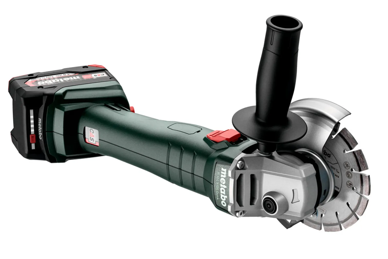 Szlifierka kątowa Metabo W 18 L 9-125 Quick 3x4.0Ah