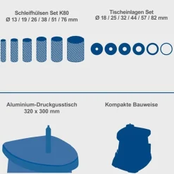 Szlifierka oscylacyjna wrzecionowa Scheppach OSM100