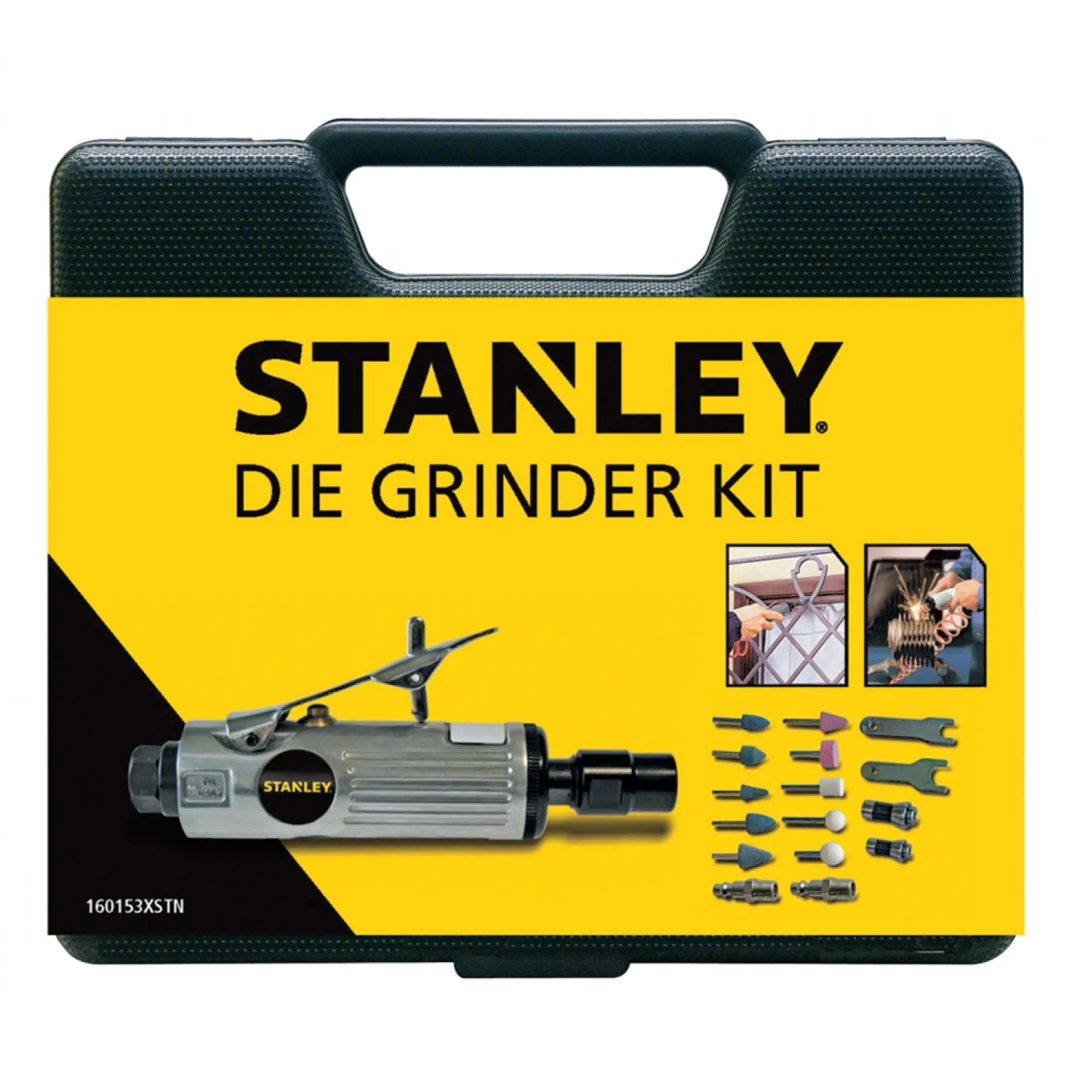 Szlifierka prosta pneumatyczna Stanley 160153XSTN