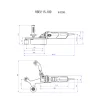 Szlifierka taśmowa do rur Metabo RBE 15-180 Set