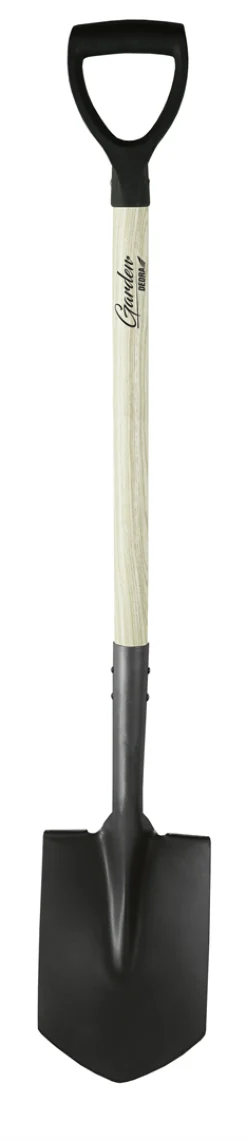 Szpadel ostry trzonek drewniany, uchwyt D tworzywo 120cm Dedra 80C003