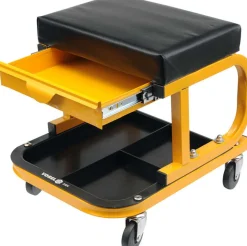 Taboret warsztatowy z szufladą Vorel 81824