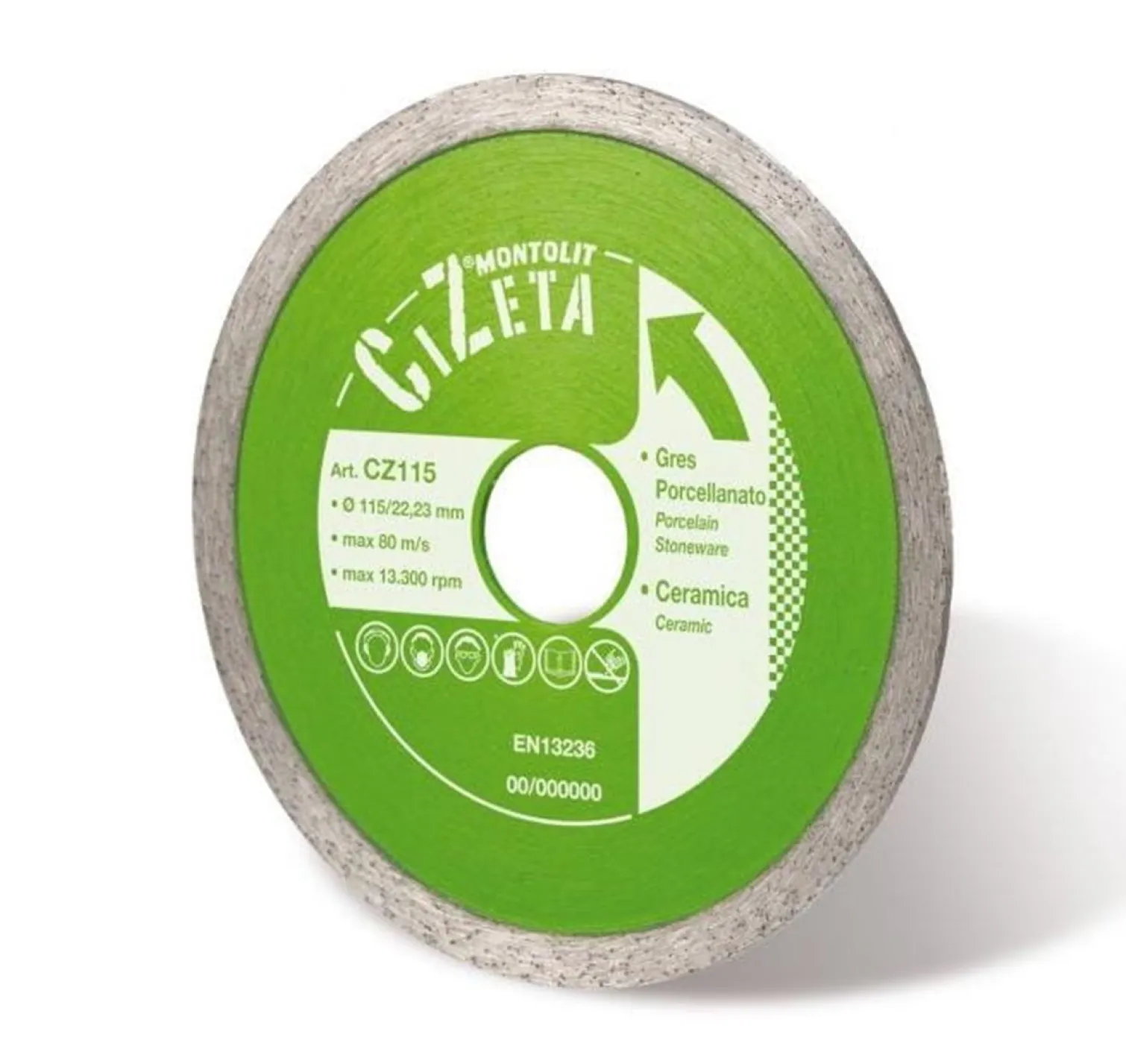 Tarcza diamentowa 115mm CERMONT Montolit CZ115