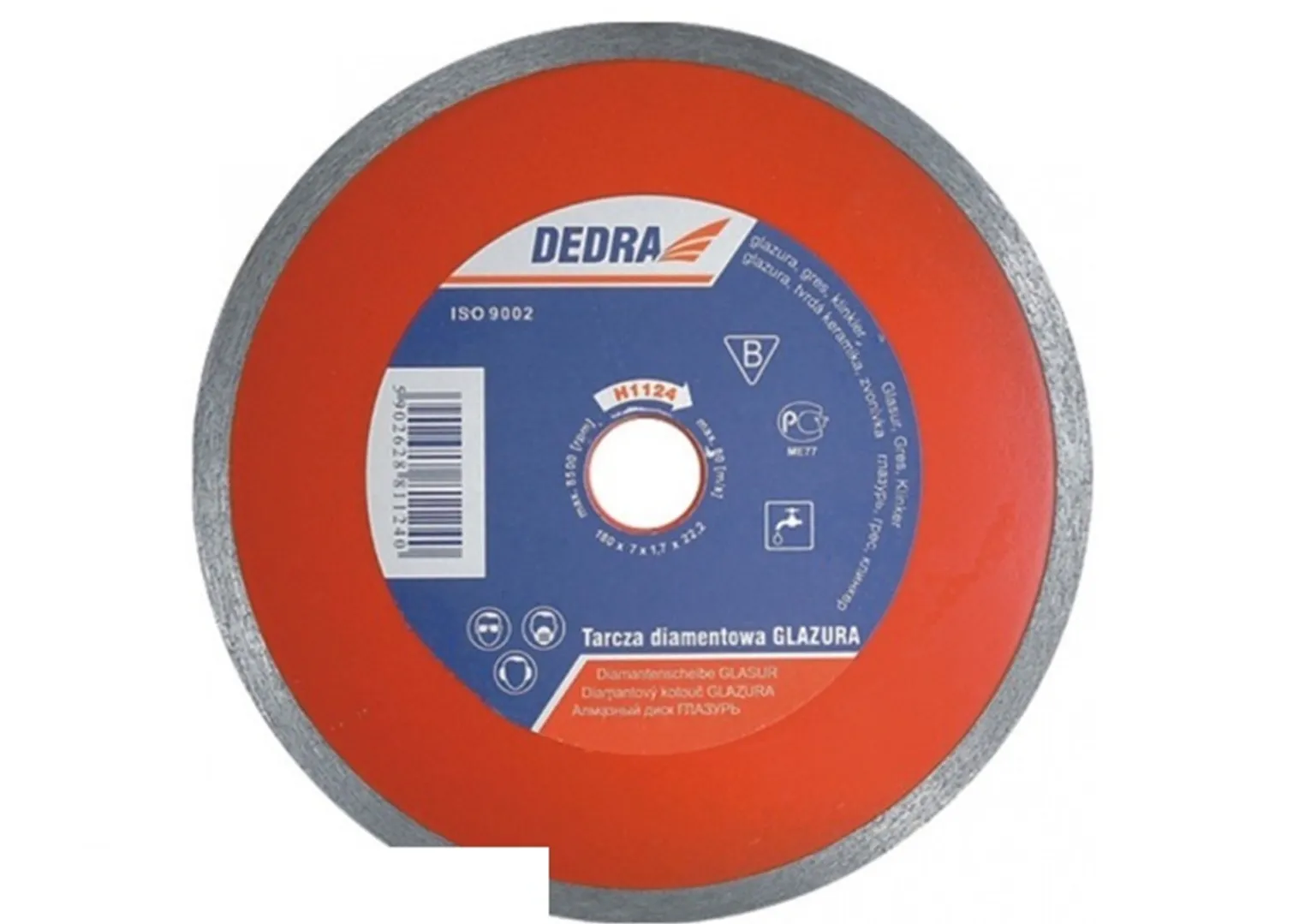 Tarcza diamentowa 250 mm/25,4 Dedra H1126E