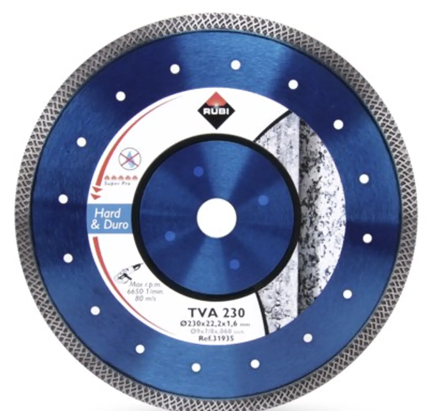 Tarcza diamentowa 115mm Rubi TVA 115 SUPERPRO
