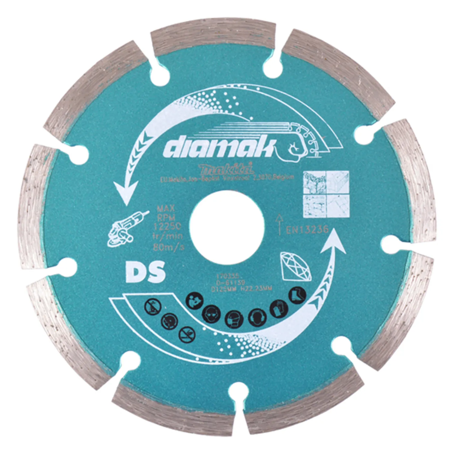 Tarcza diamentowa 125mm 10szt. Makita D-61139-10
