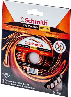 Tarcza diamentowa super turbo 230mm Schmith SDST-03