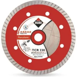 Tarcza diamentowa turbo NA SUCHO 1,2mm Rubi TCR 115