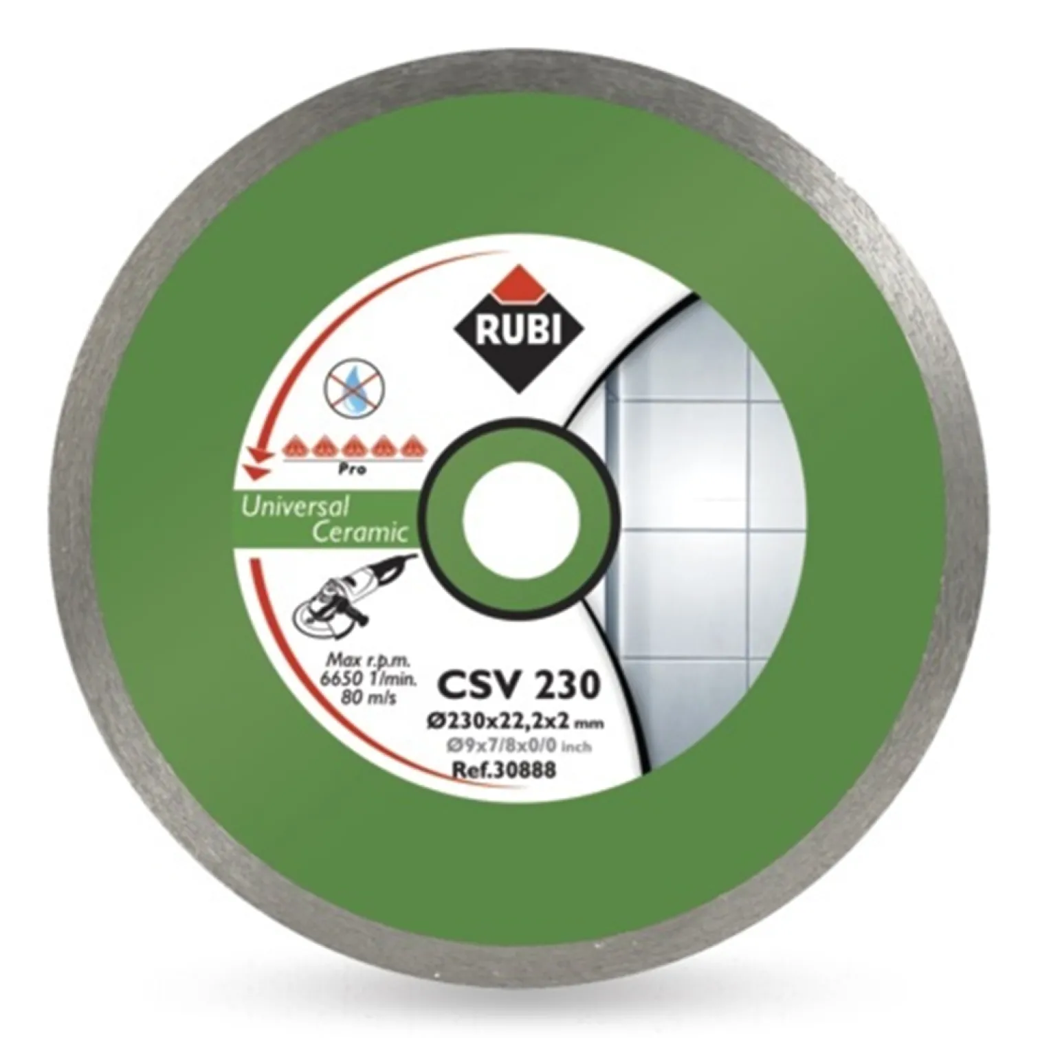 Tarcza diamentowa 125x22,2mm Rubi CSV125 PRO