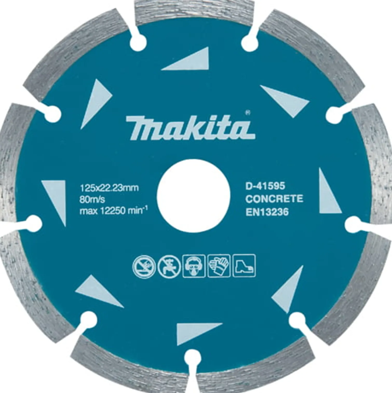 Tarcza diamentowa 125x22.23mm segmentowa 10szt. Makita D-41595-10
